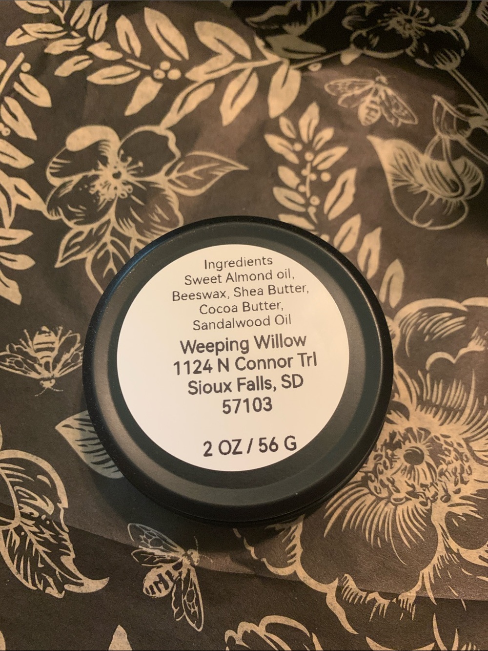 Sandalwood Solid Lotion - Black - Picture 5 of 6